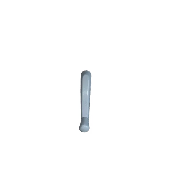 Manivelle pour battant blanche non pliable