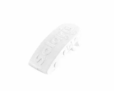 Taquet à moustiquaire droit blanc